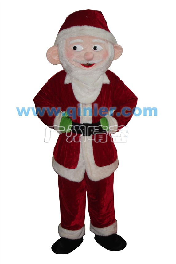 供应圣诞老人卡通人偶服装圣诞用品